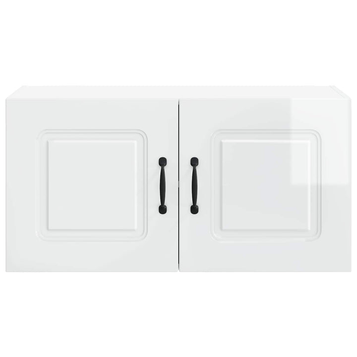 Panel til opvaskemaskine Kalmar Høj gloss hvid 80 x 31 x 40 cm