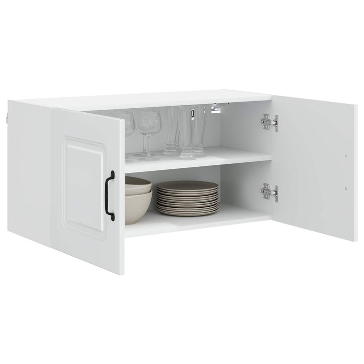 Panel til opvaskemaskine Kalmar Høj gloss hvid 80 x 31 x 40 cm