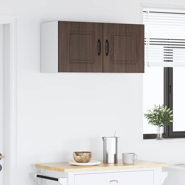 Panel til opvaskemaskine Kalmar Brun eg 80 x 31 x 40 cm