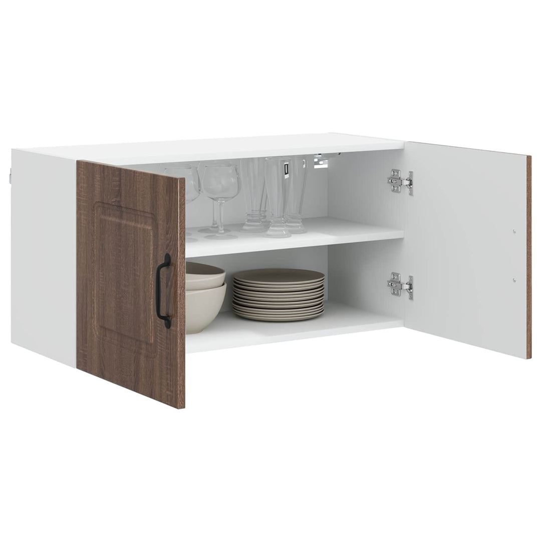 Panel til opvaskemaskine Kalmar Brun eg 80 x 31 x 40 cm