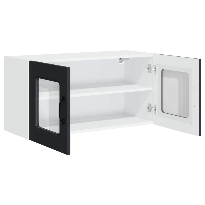 Panel til opvaskemaskine Kalmar Sort 80 x 31 x 40 cm