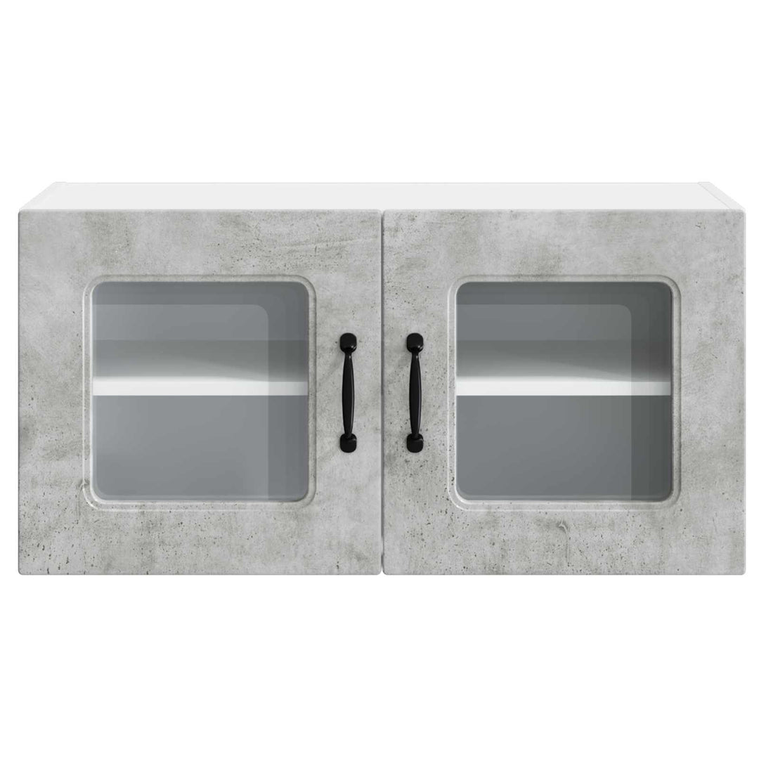 Panel til opvaskemaskine Kalmar Beton Grå 80 x 31 x 40 cm
