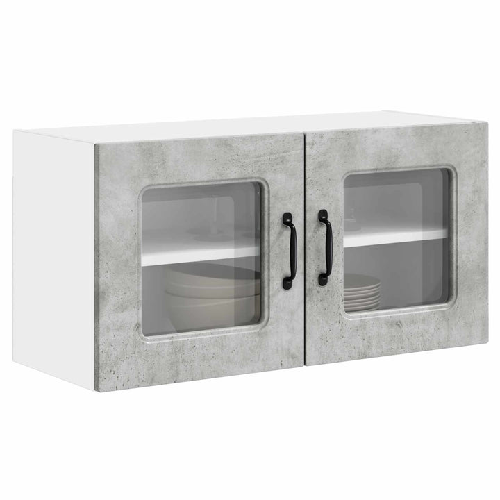 Panel til opvaskemaskine Kalmar Beton Grå 80 x 31 x 40 cm