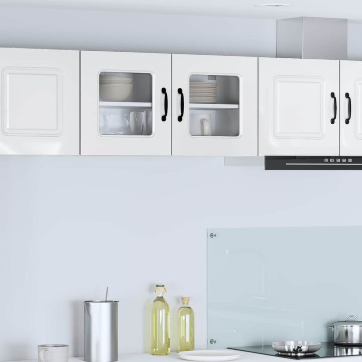 Panel til opvaskemaskine Kalmar Høj gloss hvid 80 x 31 x 40 cm