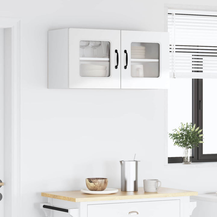Panel til opvaskemaskine Kalmar Høj gloss hvid 80 x 31 x 40 cm