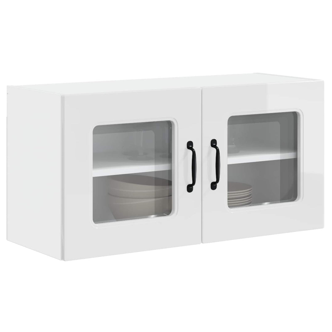 Panel til opvaskemaskine Kalmar Høj gloss hvid 80 x 31 x 40 cm