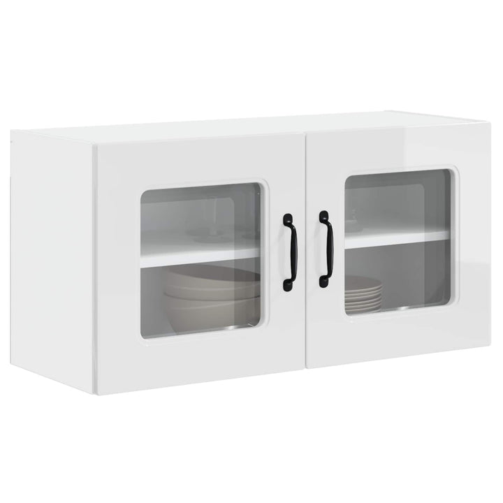 Panel til opvaskemaskine Kalmar Høj gloss hvid 80 x 31 x 40 cm