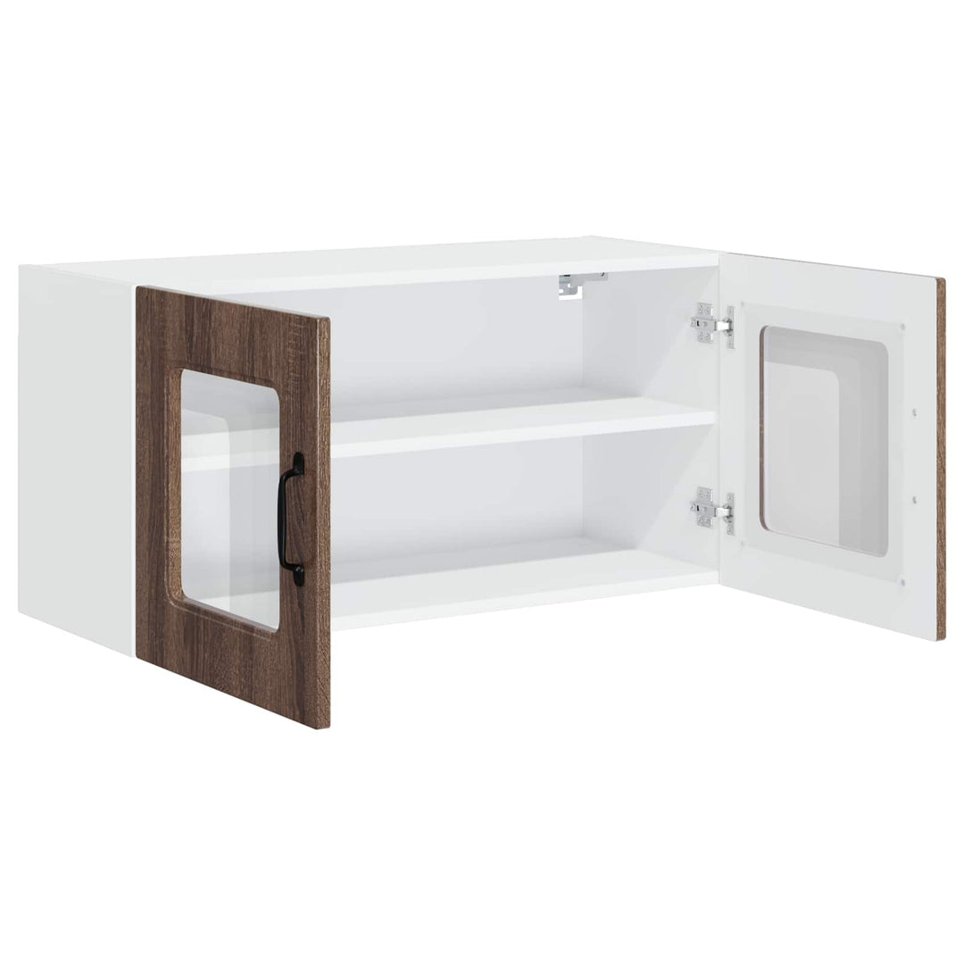 Panel til opvaskemaskine Kalmar Brun eg 80 x 31 x 40 cm