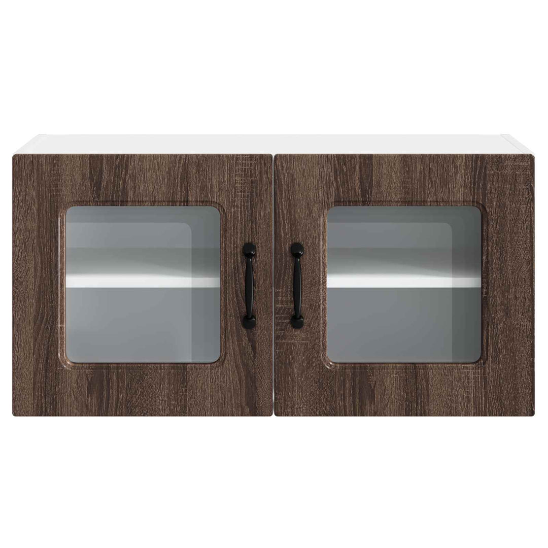 Panel til opvaskemaskine Kalmar Brun eg 80 x 31 x 40 cm