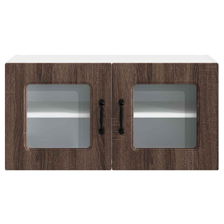 Panel til opvaskemaskine Kalmar Brun eg 80 x 31 x 40 cm