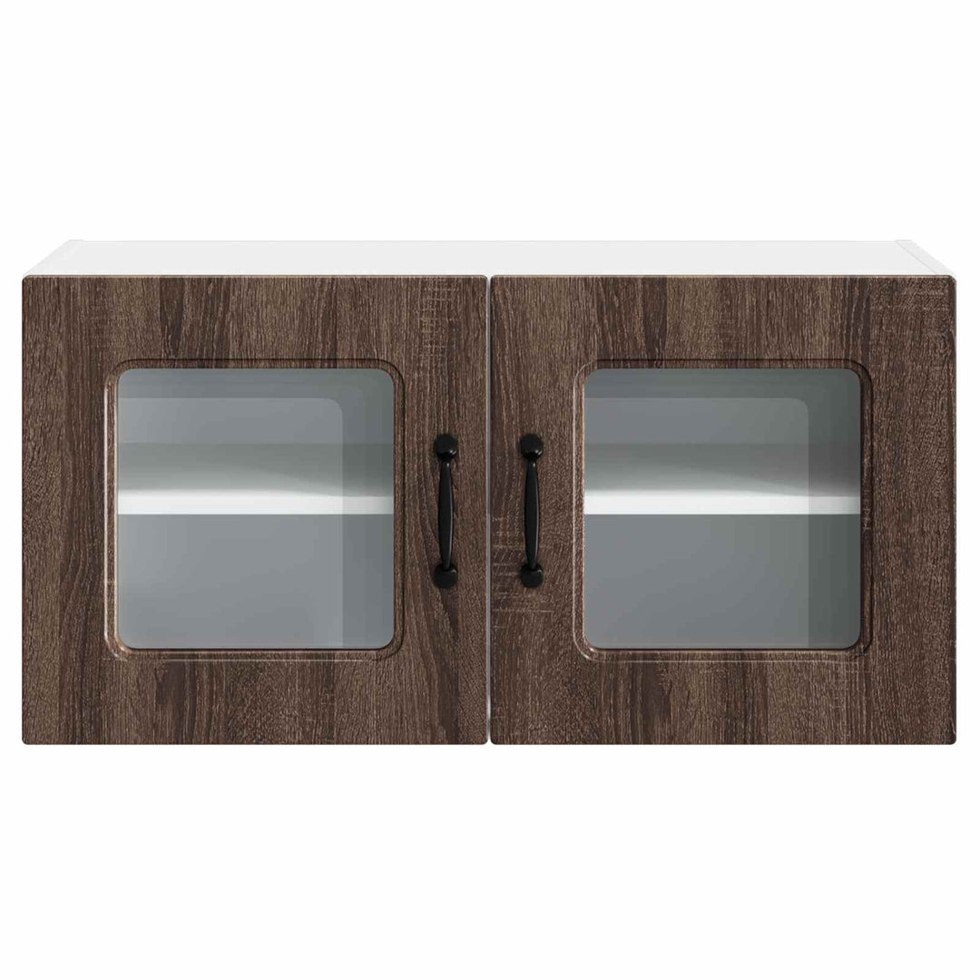 Panel til opvaskemaskine Kalmar Brun eg 80 x 31 x 40 cm
