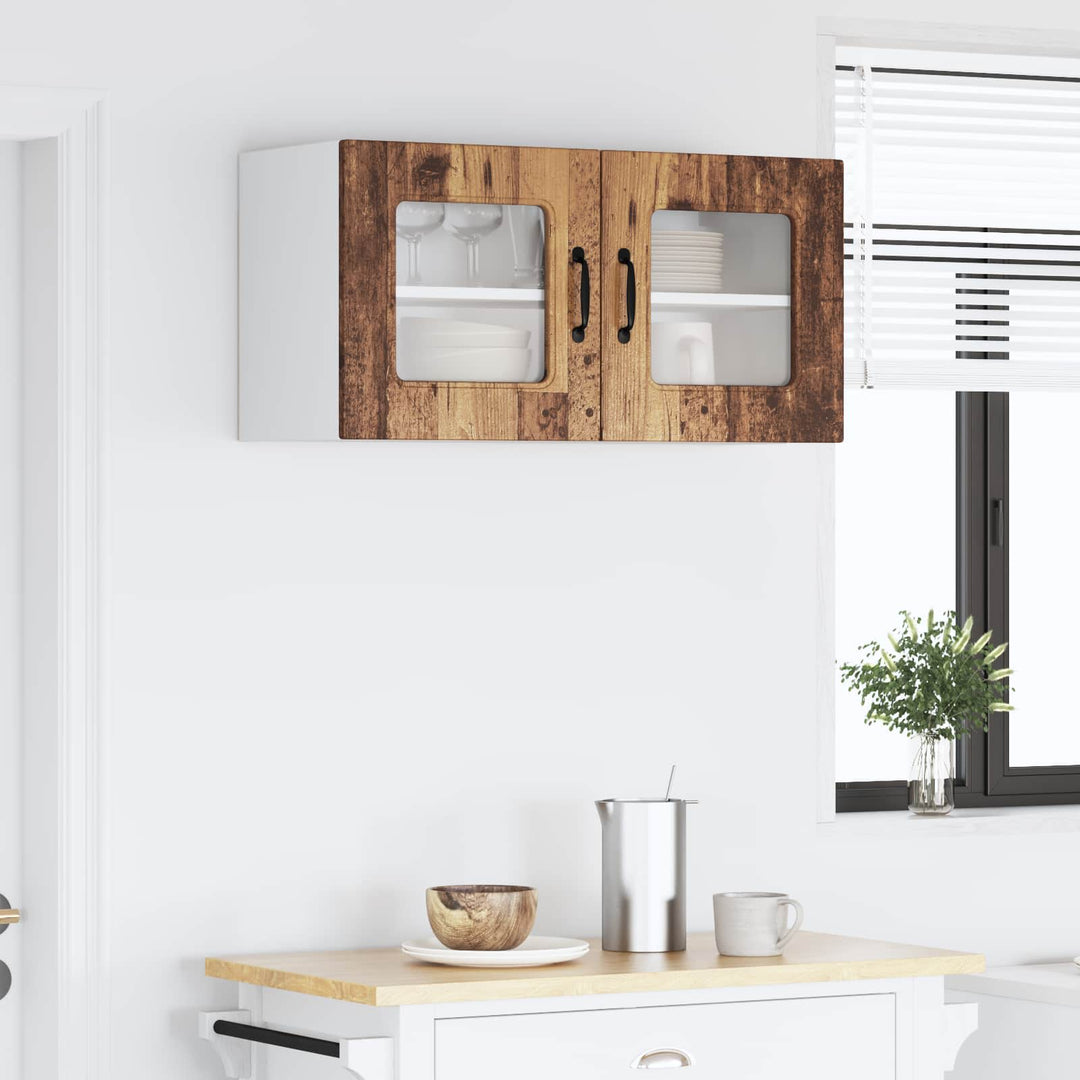 Panel til opvaskemaskine Kalmar Gammelt træ 80 x 31 x 40 cm