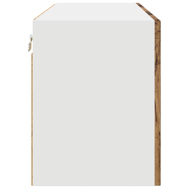 Panel til opvaskemaskine Kalmar Gammelt træ 80 x 31 x 40 cm