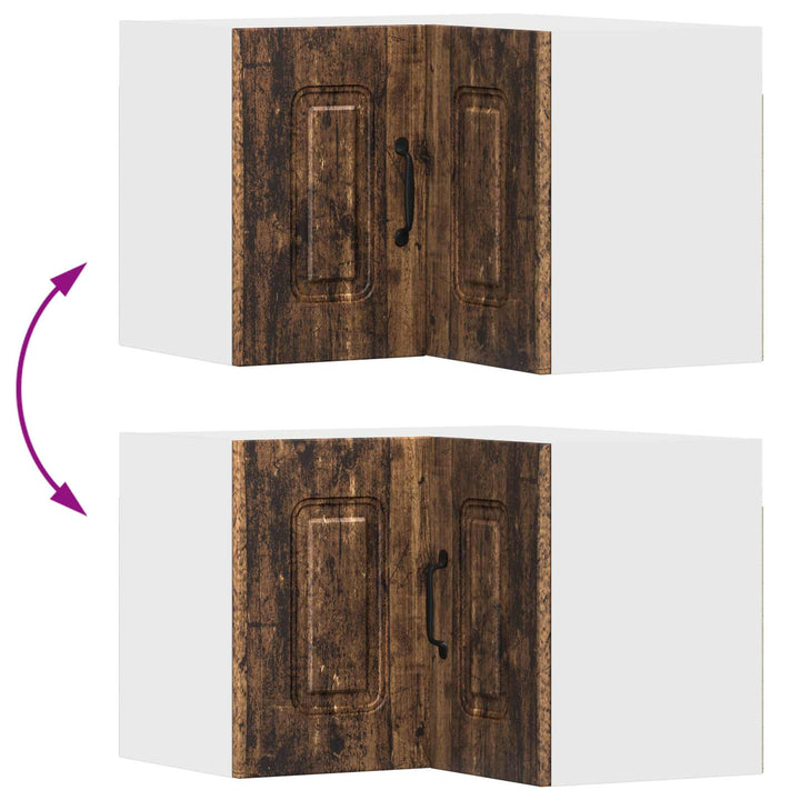 Panel til opvaskemaskine Kalmar Gammelt træ 57 x 57 x 40 cm