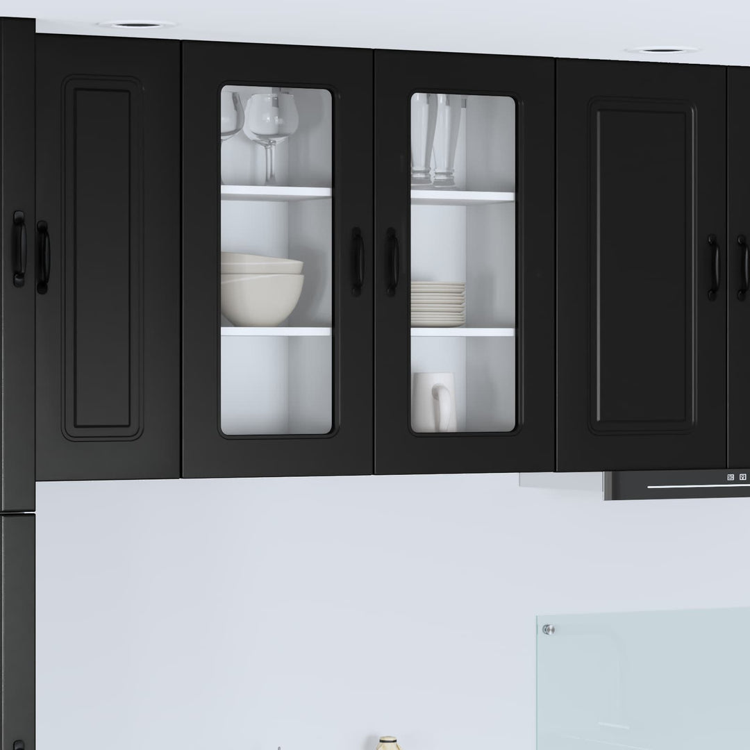 Panel til opvaskemaskine Kalmar Sort 40 x 31 x 80 cm