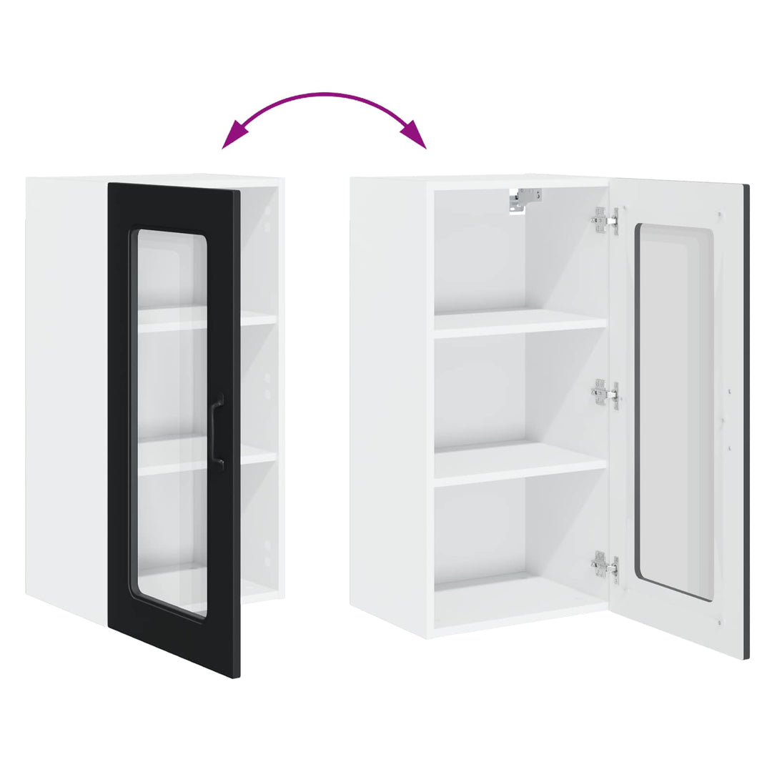 Panel til opvaskemaskine Kalmar Sort 40 x 31 x 80 cm