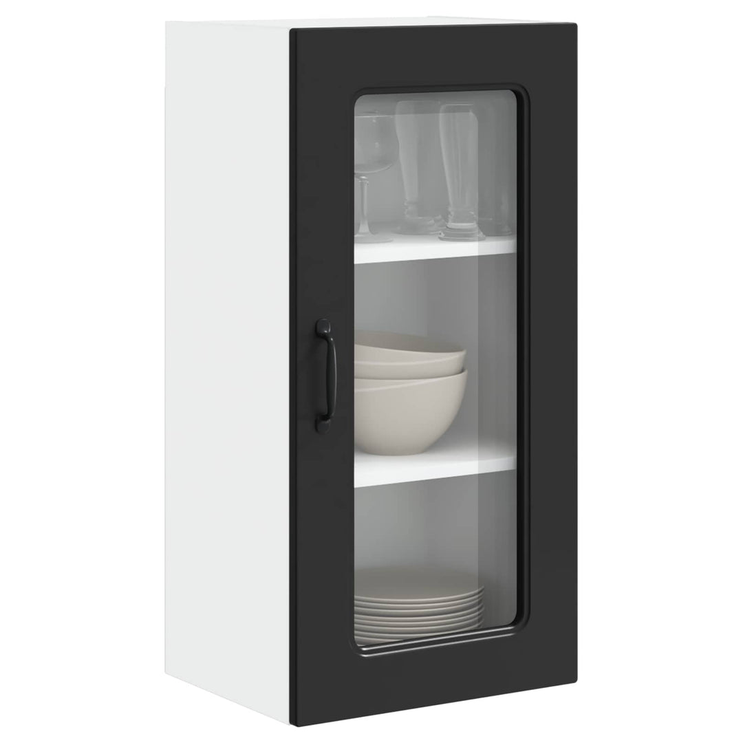 Panel til opvaskemaskine Kalmar 2 pcs Sort 40 x 31 x 80 cm