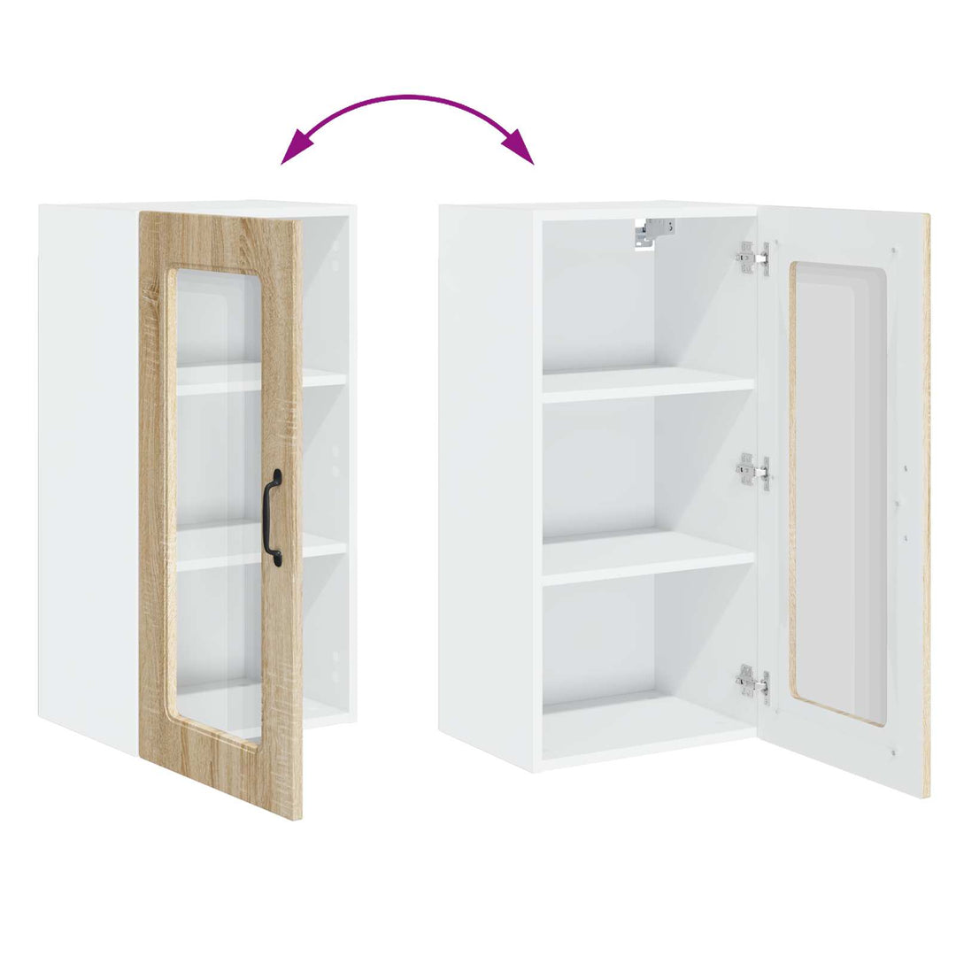 Panel til opvaskemaskine Kalmar Sonoma eg 40 x 31 x 80 cm