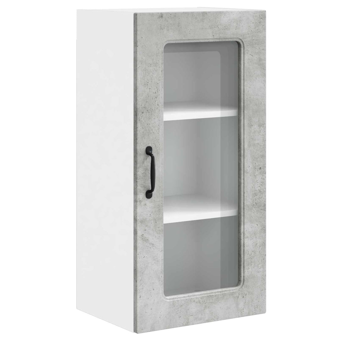 Panel til opvaskemaskine Kalmar 2 pcs Beton Grå 40 x 31 x 80 cm