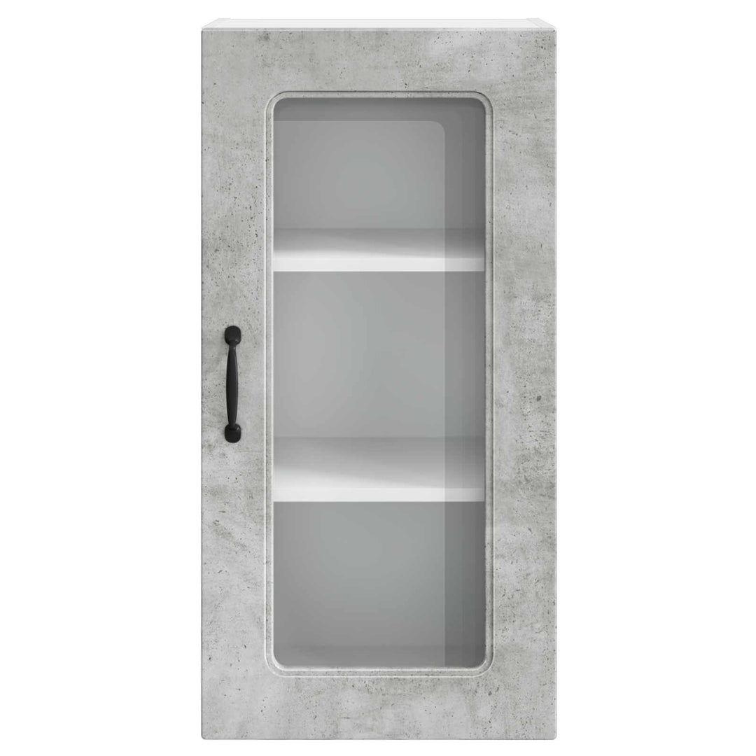 Panel til opvaskemaskine Kalmar 2 pcs Beton Grå 40 x 31 x 80 cm