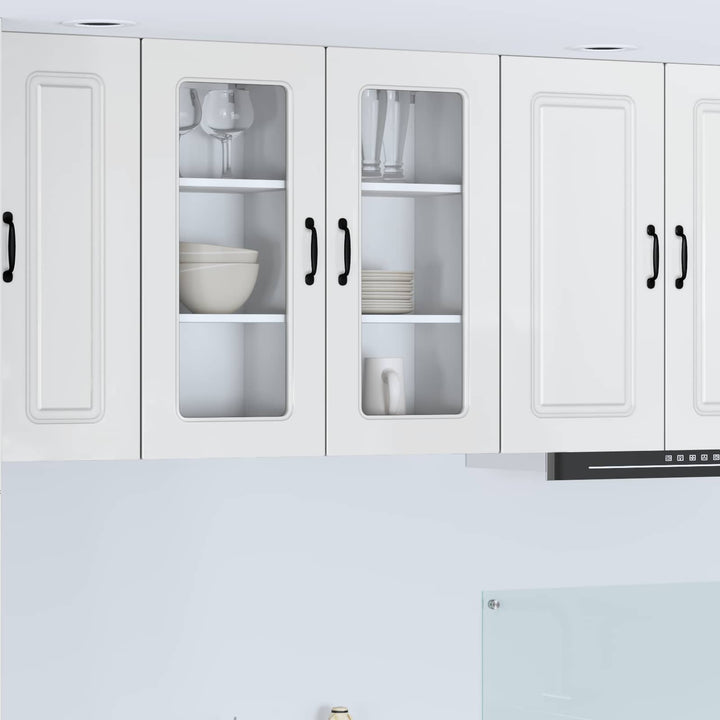 Panel til opvaskemaskine Kalmar Høj gloss hvid 40 x 31 x 80 cm