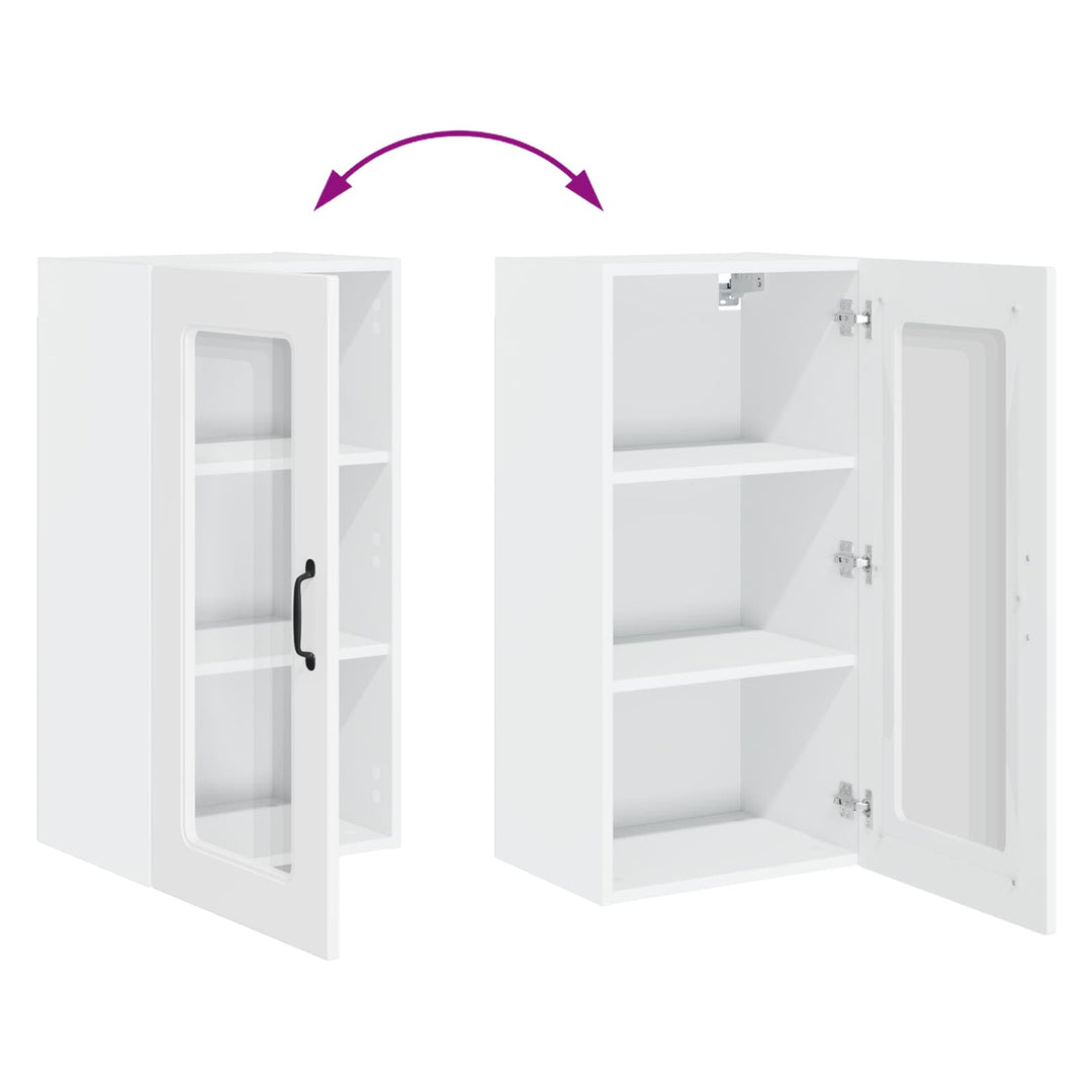 Panel til opvaskemaskine Kalmar Høj gloss hvid 40 x 31 x 80 cm