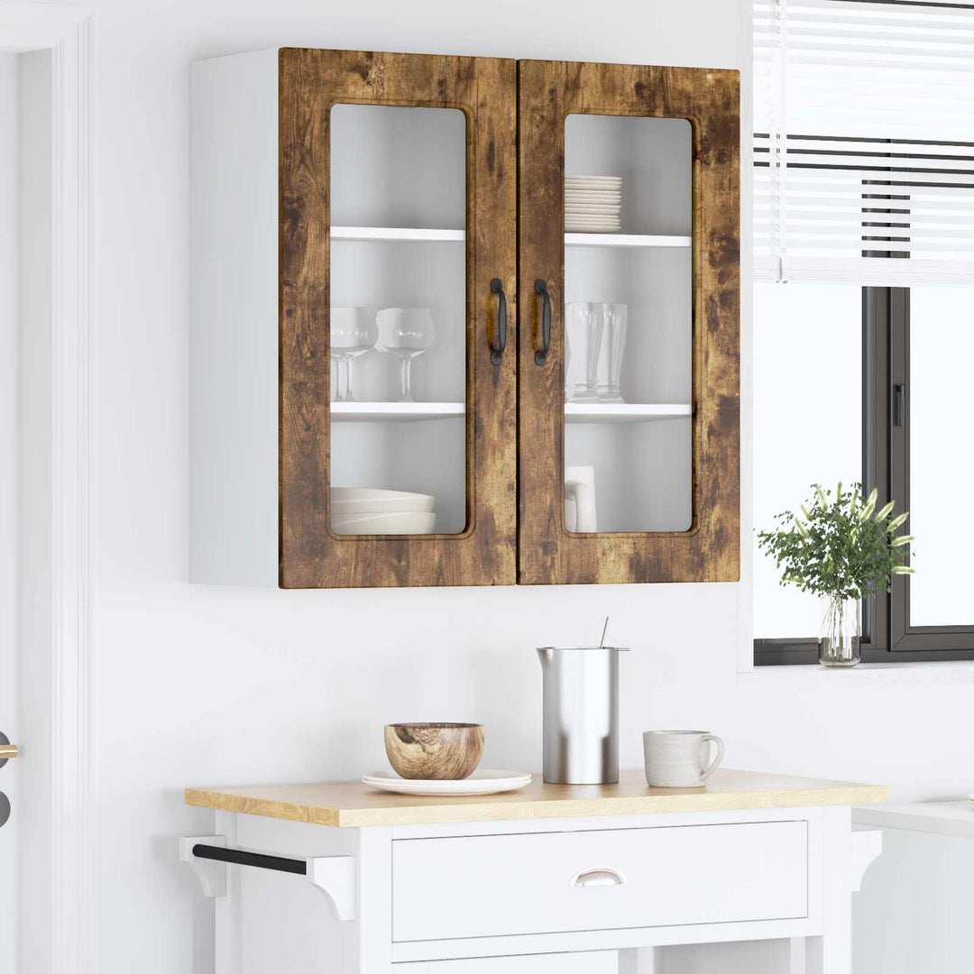 Panel til opvaskemaskine Kalmar 2 pcs Røget eg 40 x 31 x 80 cm