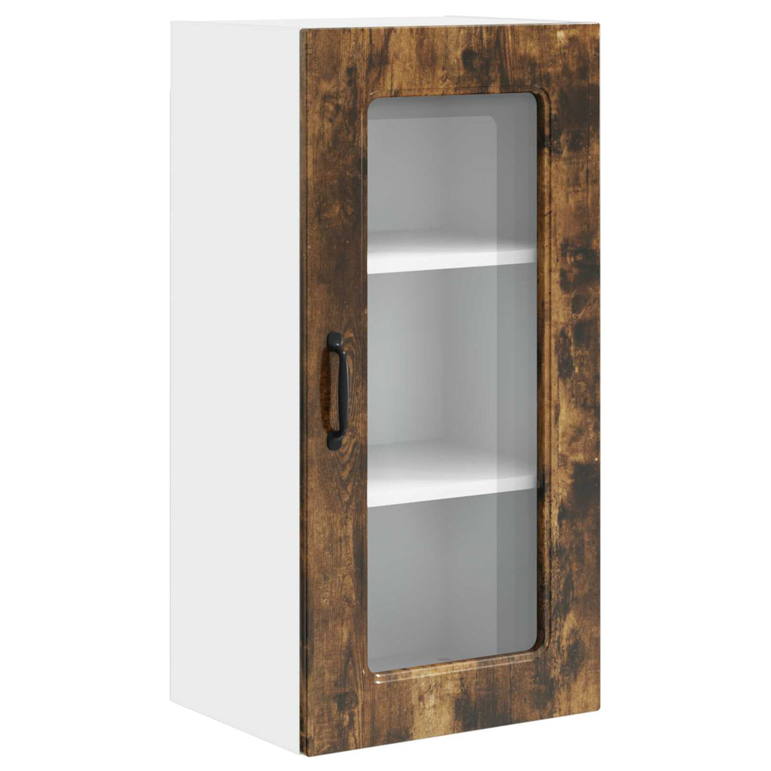 Panel til opvaskemaskine Kalmar 2 pcs Røget eg 40 x 31 x 80 cm