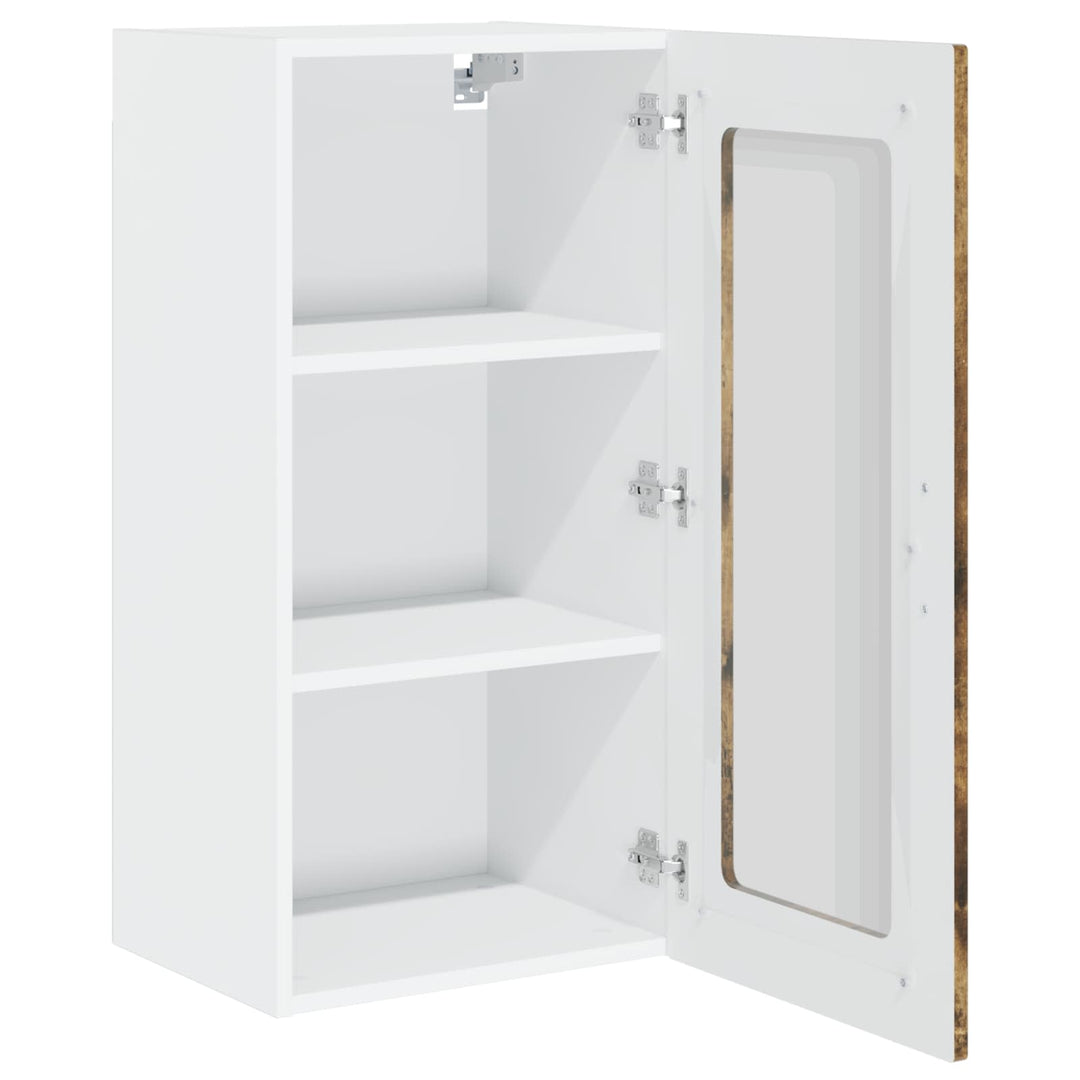 Panel til opvaskemaskine Kalmar 2 pcs Røget eg 40 x 31 x 80 cm