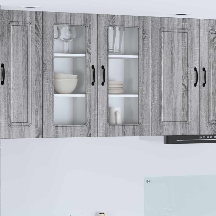 Panel til opvaskemaskine Kalmar 2 pcs Grå Sonoma