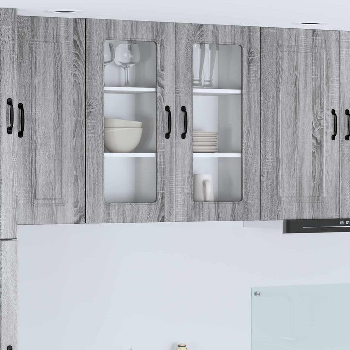 Panel til opvaskemaskine Kalmar 2 pcs Grå Sonoma
