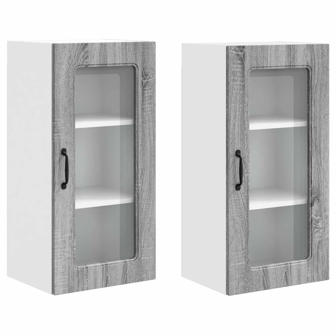 Panel til opvaskemaskine Kalmar 2 pcs Grå Sonoma
