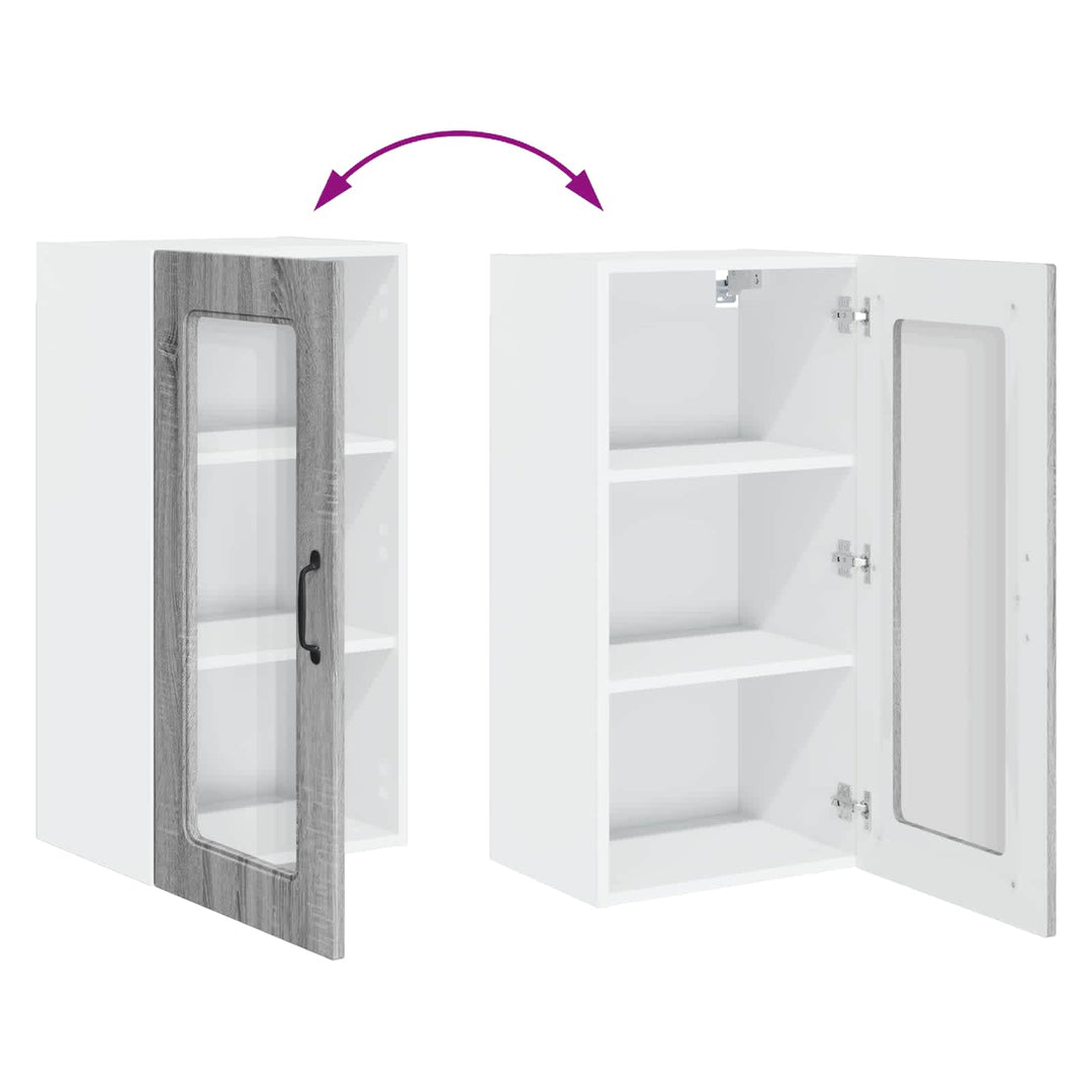 Panel til opvaskemaskine Kalmar 2 pcs Grå Sonoma