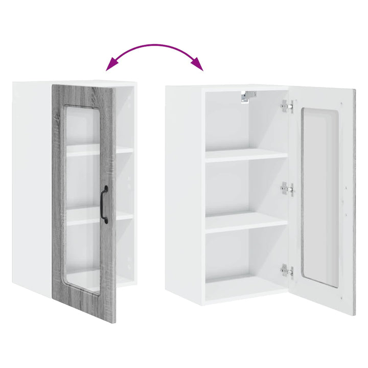Panel til opvaskemaskine Kalmar 2 pcs Grå Sonoma