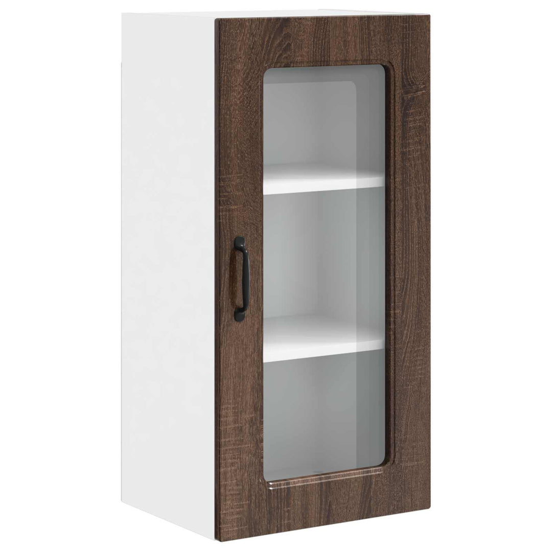 Panel til opvaskemaskine Kalmar 2 pcs Brun eg 40 x 31 x 80 cm