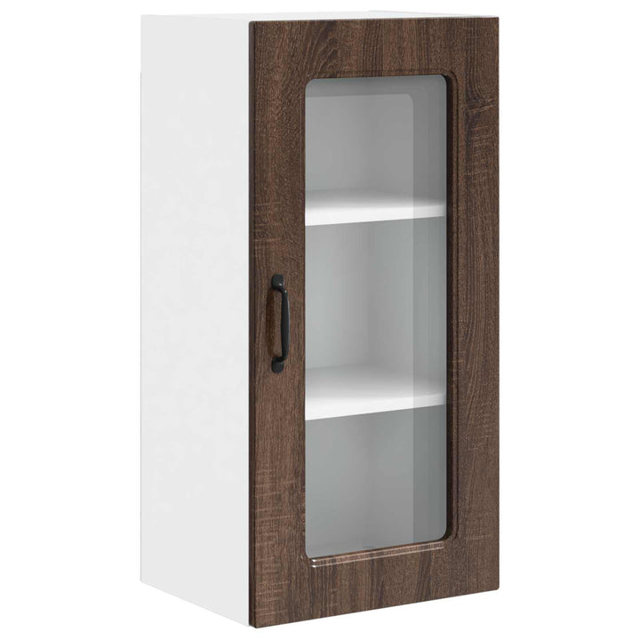 Panel til opvaskemaskine Kalmar 2 pcs Brun eg 40 x 31 x 80 cm