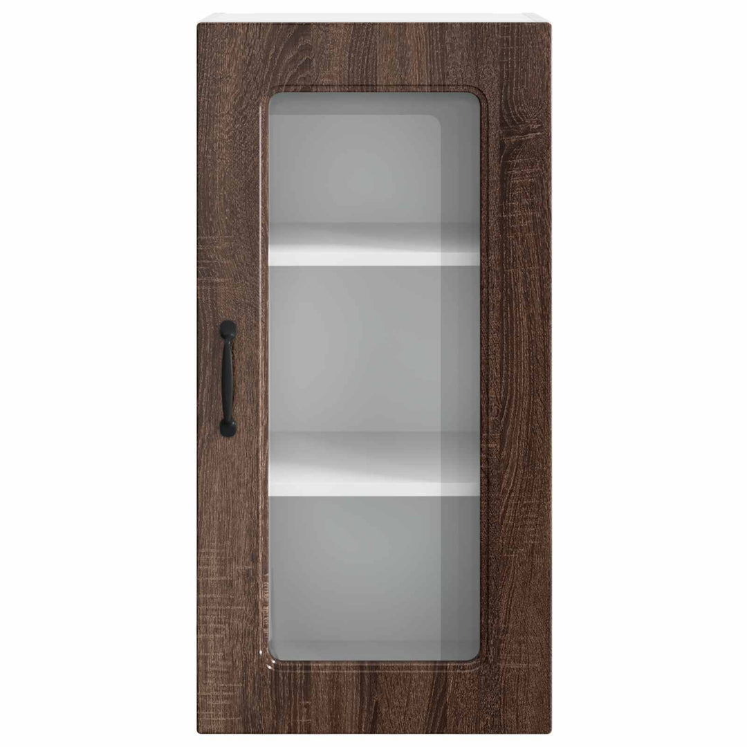 Panel til opvaskemaskine Kalmar 2 pcs Brun eg 40 x 31 x 80 cm
