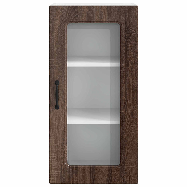 Panel til opvaskemaskine Kalmar 2 pcs Brun eg 40 x 31 x 80 cm