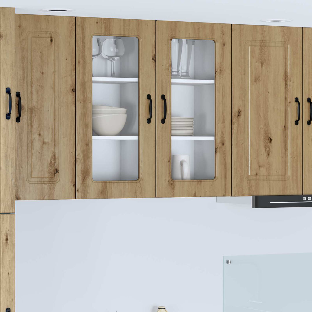 Panel til opvaskemaskine Kalmar 2 pcs Artisan Egetræ