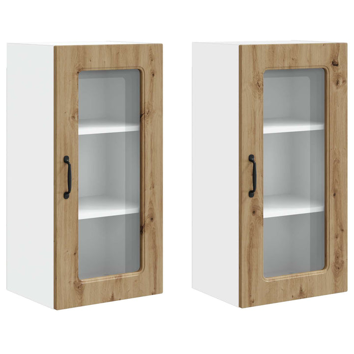 Panel til opvaskemaskine Kalmar 2 pcs Artisan Egetræ