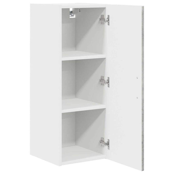 Panel til opvaskemaskine Kalmar 2 pcs Beton Grå 30 x 31 x 80 cm
