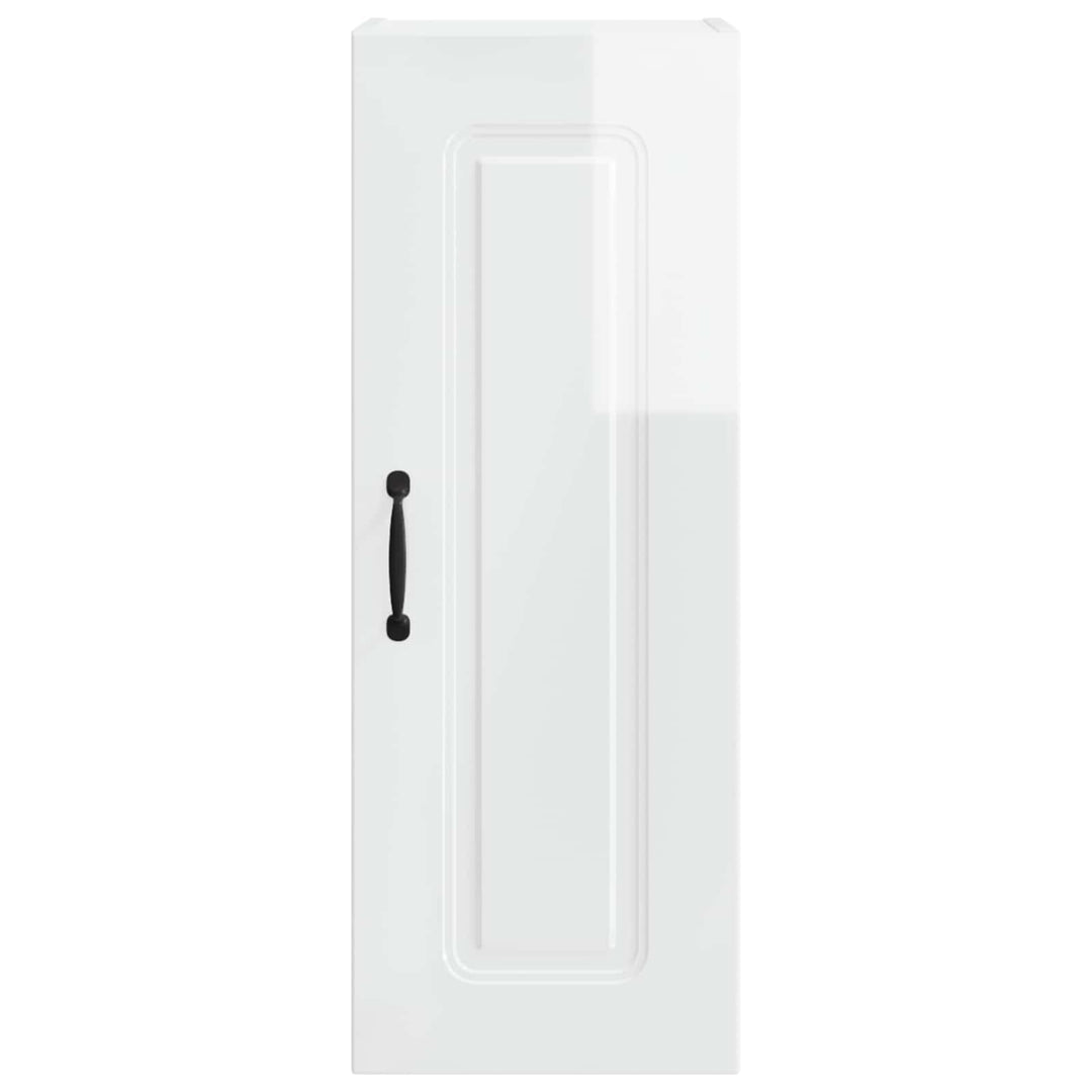 Panel til opvaskemaskine Kalmar Høj gloss hvid 30 x 31 x 80 cm