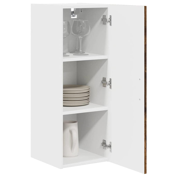 Panel til opvaskemaskine Kalmar 2 pcs Røget eg 30 x 31 x 80 cm