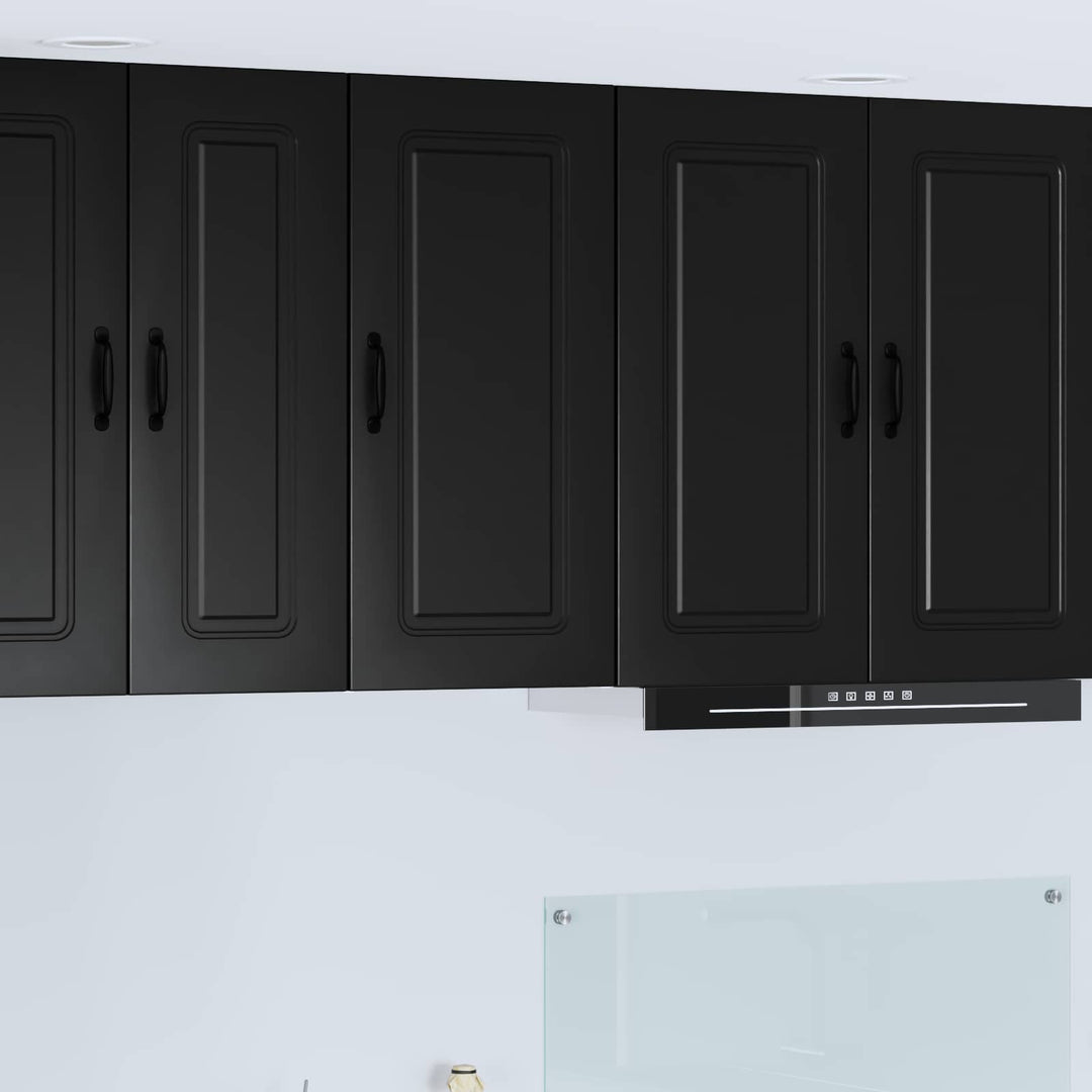 Panel til opvaskemaskine Kalmar Sort 40 x 31 x 80 cm