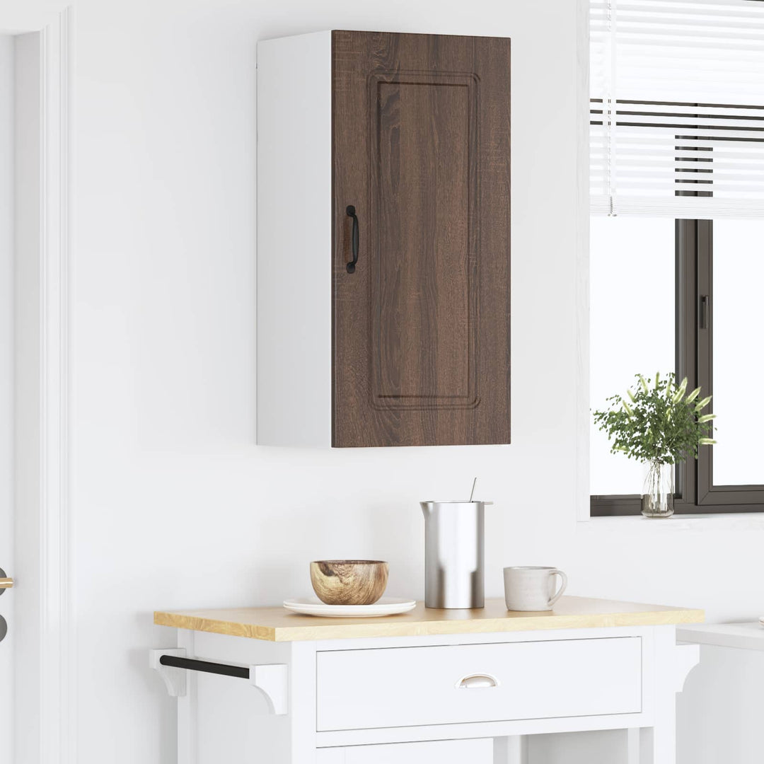 Panel til opvaskemaskine Kalmar Brun eg 40 x 31 x 80 cm