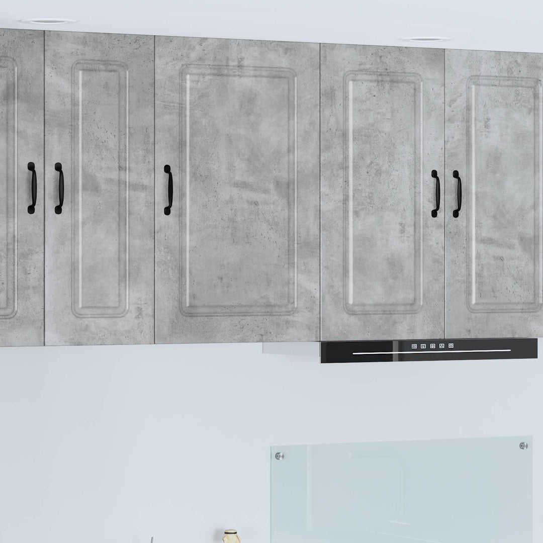 Panel til opvaskemaskine Kalmar Beton Grå 50 x 31 x 80 cm