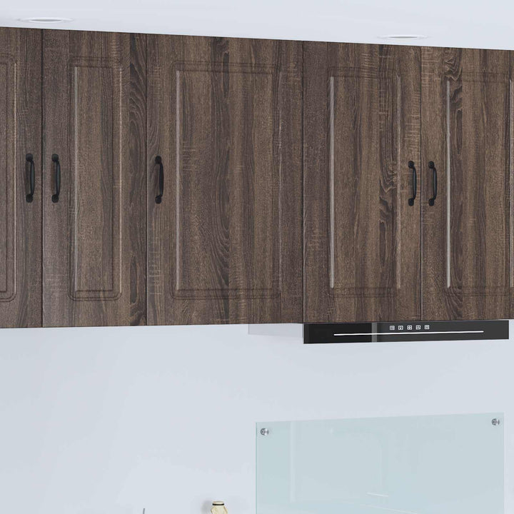 Panel til opvaskemaskine Kalmar Brun eg 50 x 31 x 80 cm