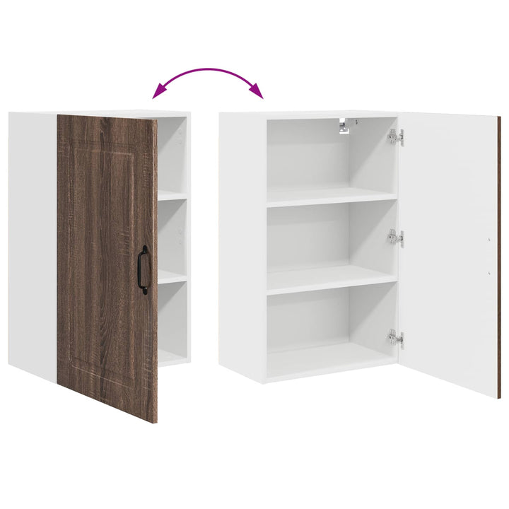 Panel til opvaskemaskine Kalmar Brun eg 50 x 31 x 80 cm