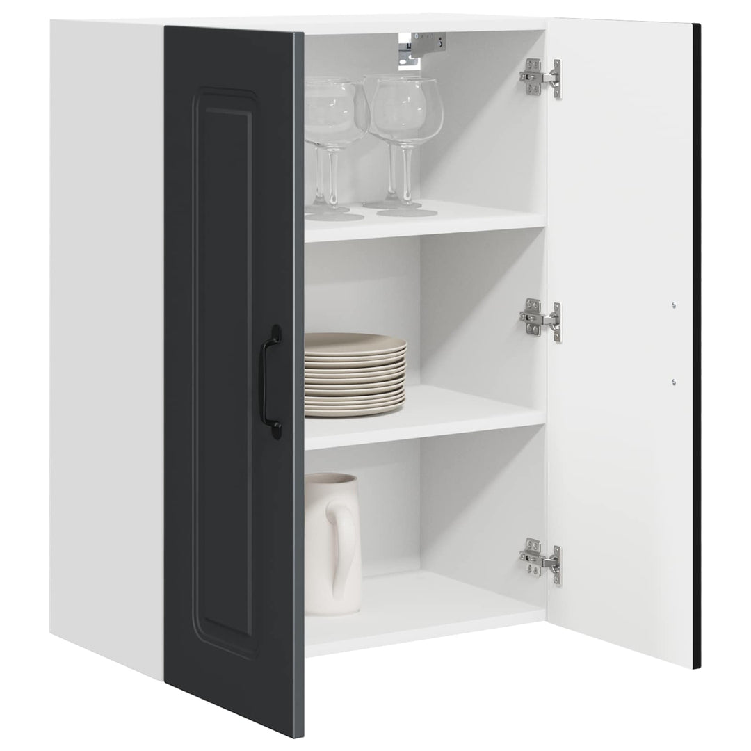 Panel til opvaskemaskine Kalmar Sort 60 x 31 x 80 cm