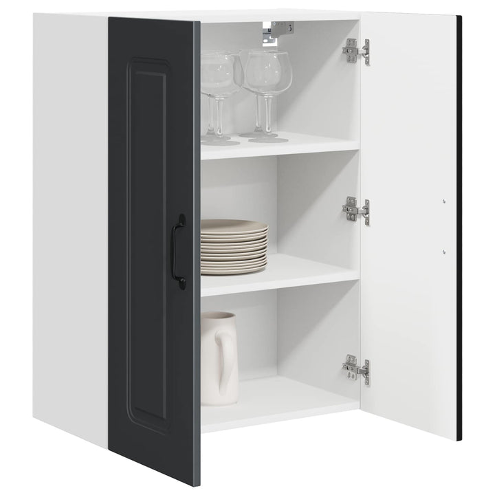 Panel til opvaskemaskine Kalmar Sort 60 x 31 x 80 cm